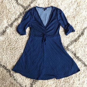 Topshop Polka-dot Dress